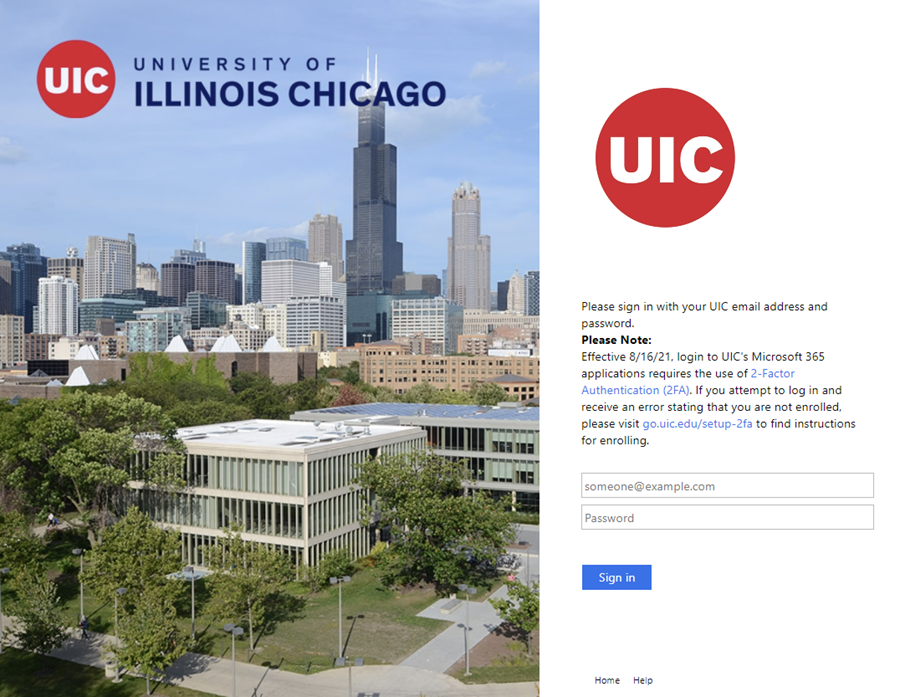 uic employee email login