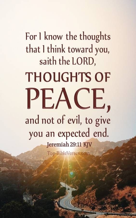 jeremiah 29 11 kjv