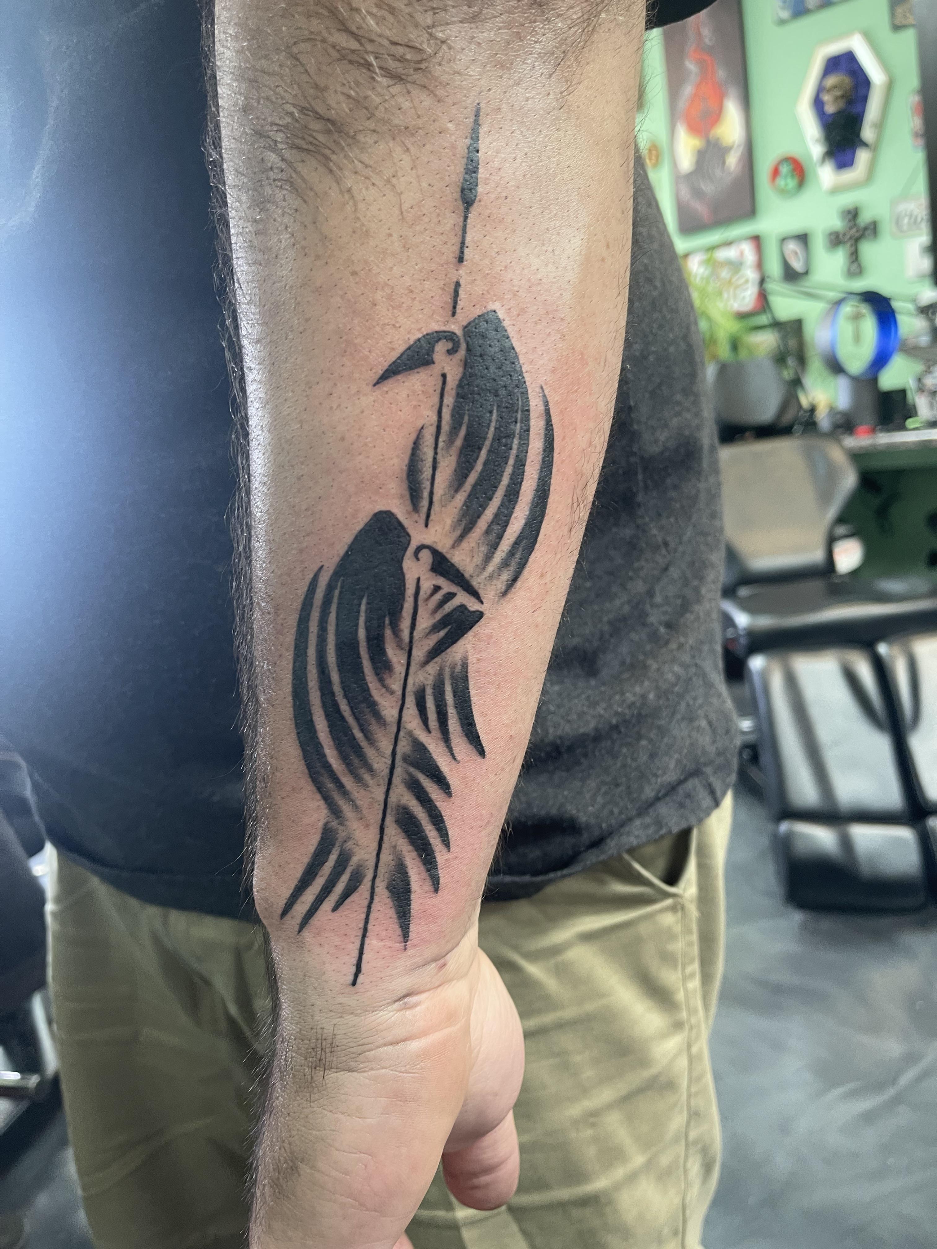 raven odin tattoo