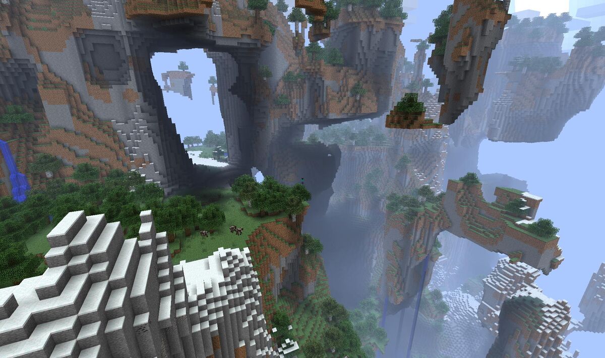 minecraft amplified world type