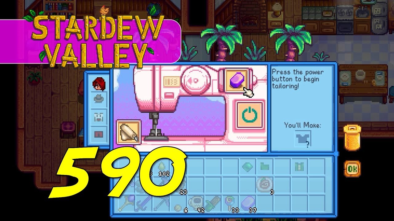 sewing machine stardew