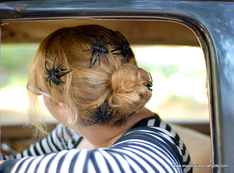 spider clips hair