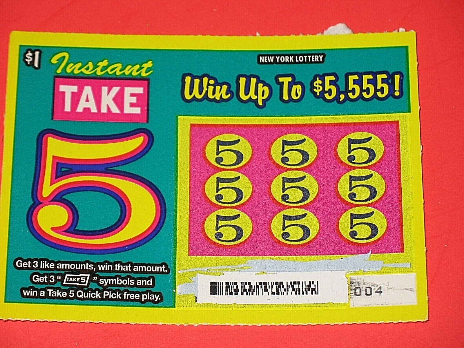 take 5 lottery