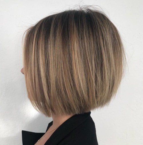 bob haircut for medium length