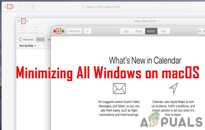 mac how to minimize all windows