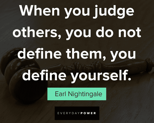 quotes on judgment of others