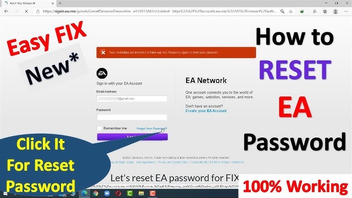 start.ea/resetpassword