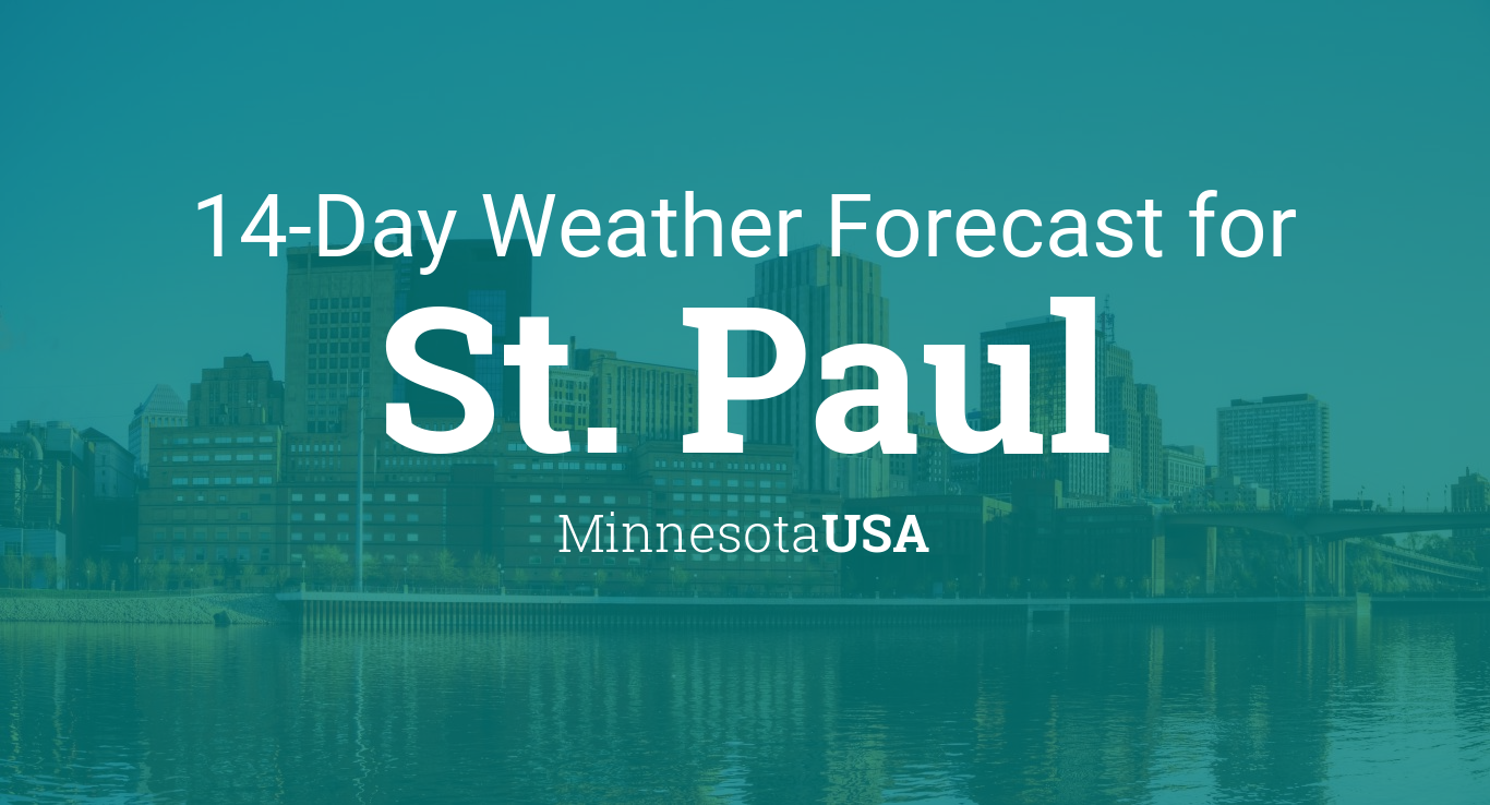 weather report for st paul minnesota