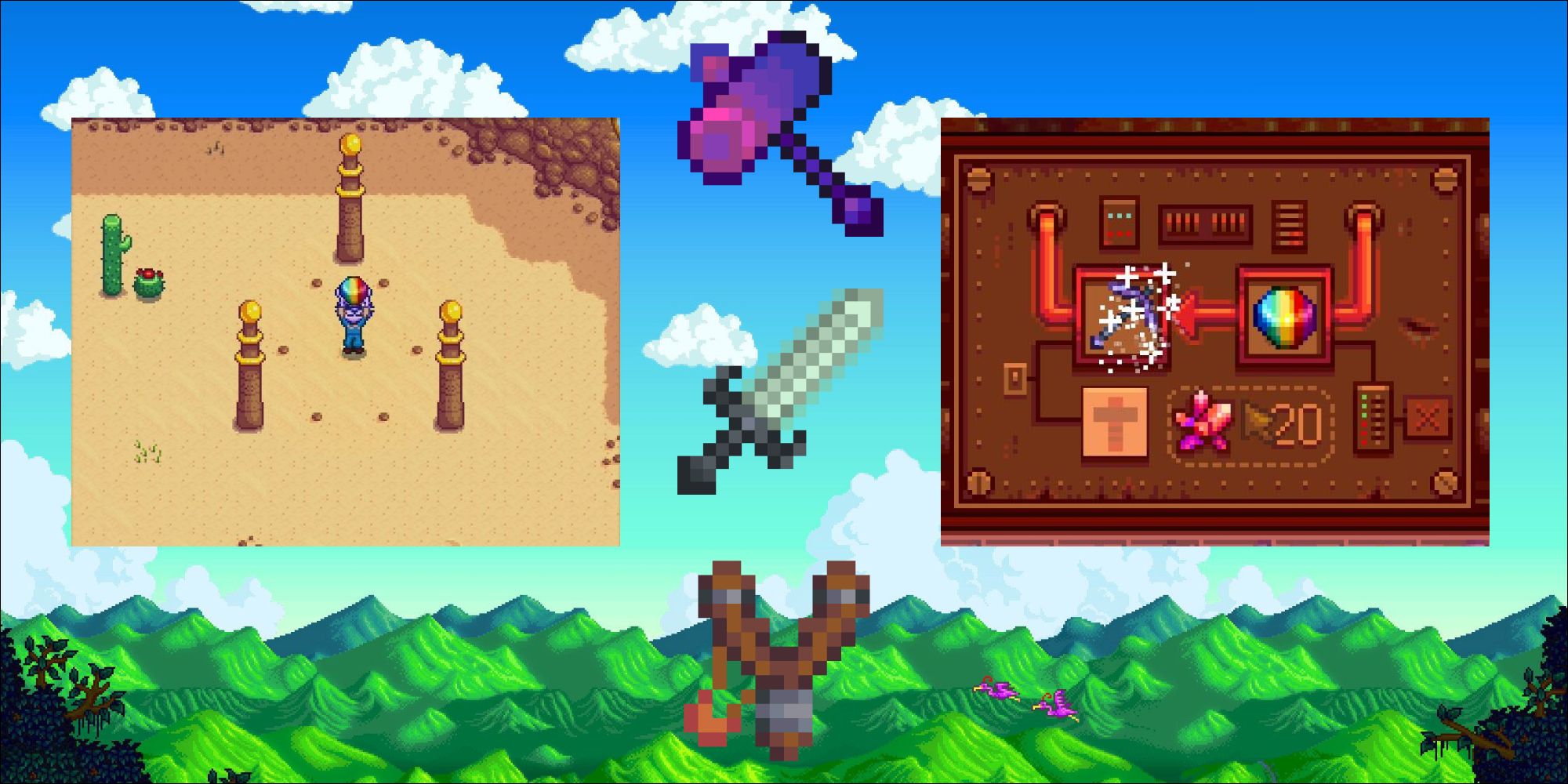 best weapons stardew valley