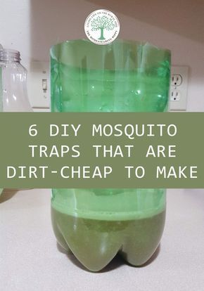 baking soda vinegar mosquito trap