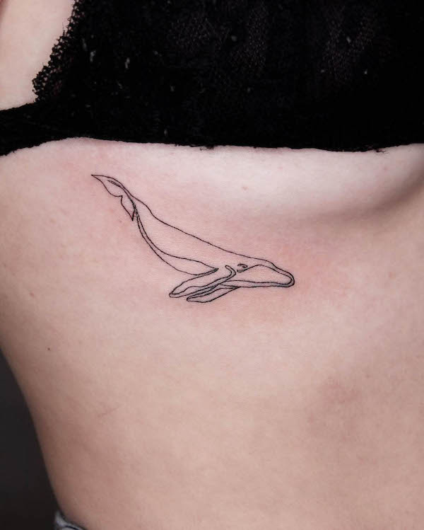 whale tattoo