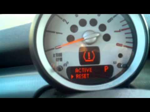 mini cooper tpms reset