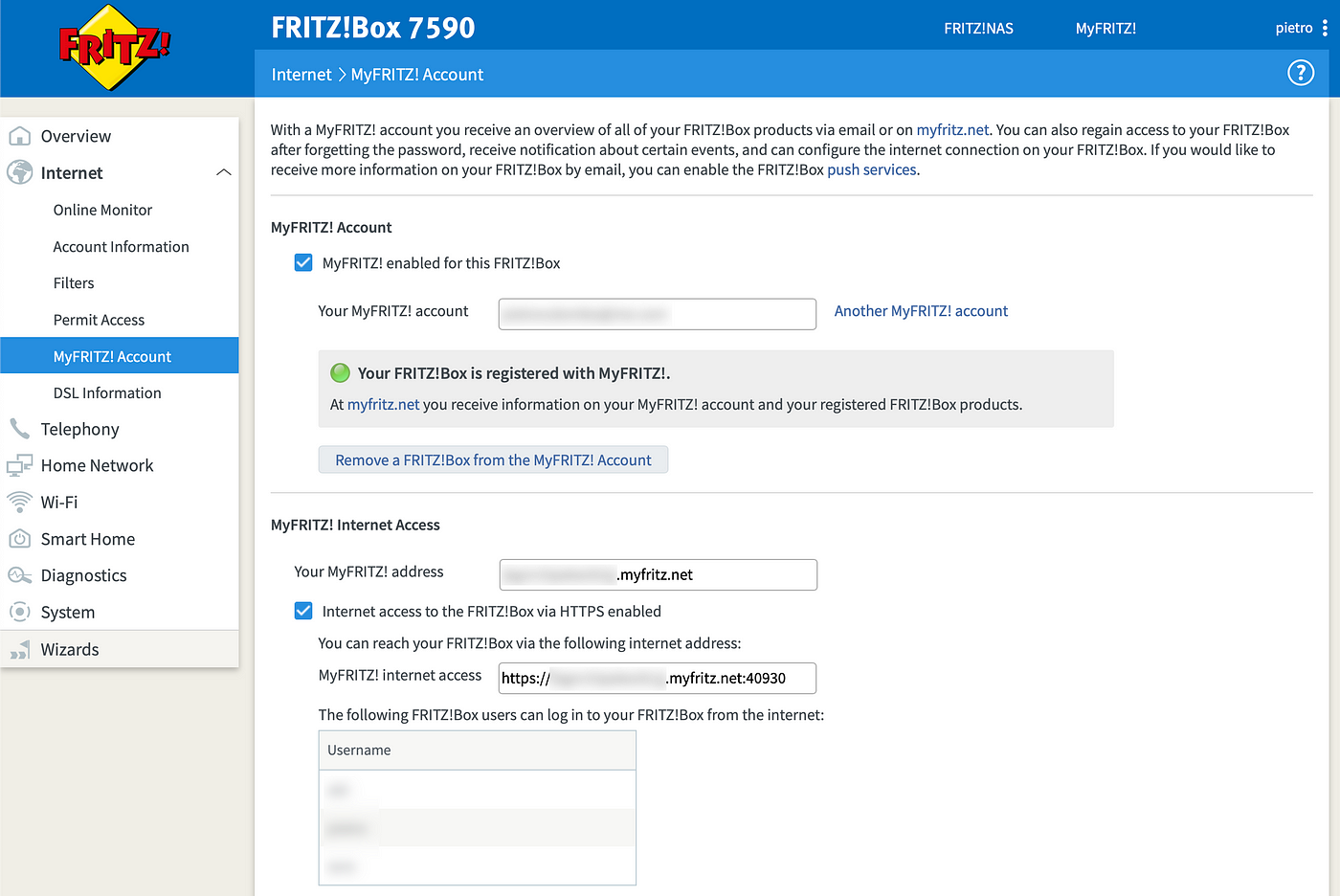 fritzbox static route