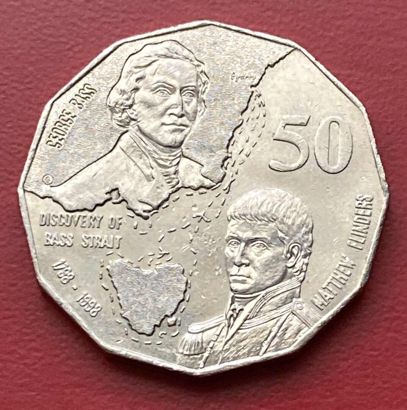 1998 50 cent coin