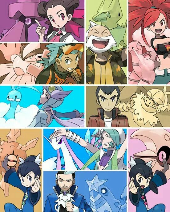 emerald gym leaders