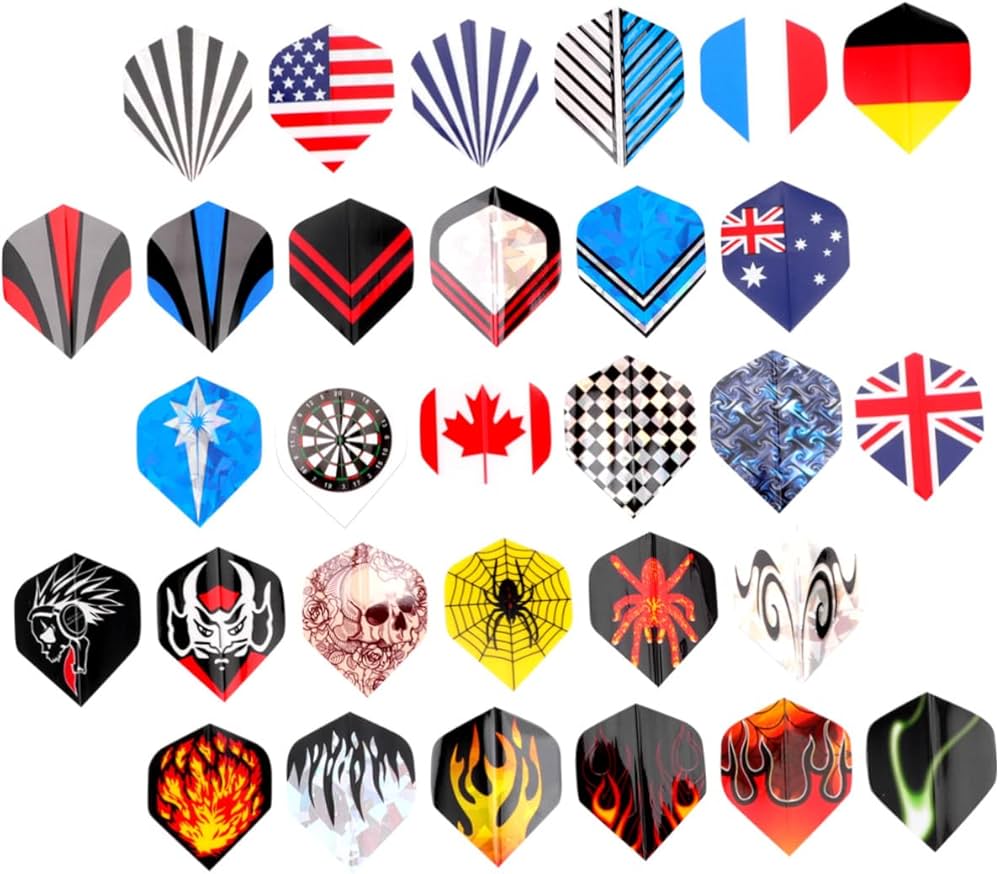 funny dart flights