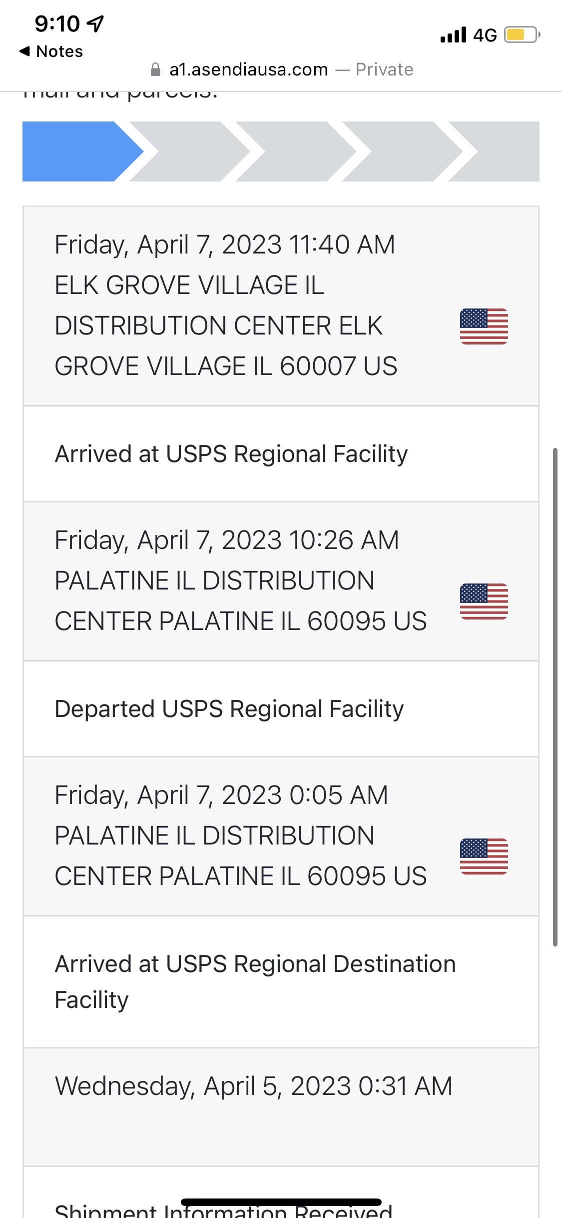 united states postal service elk grove village reviews