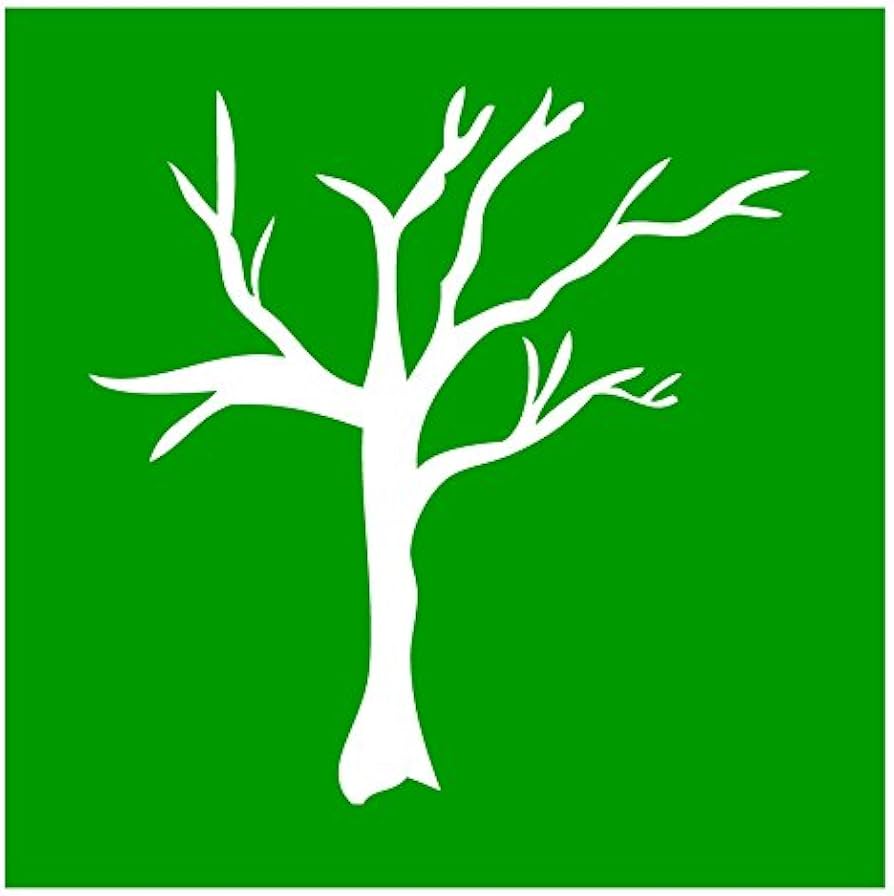 stencil tree design