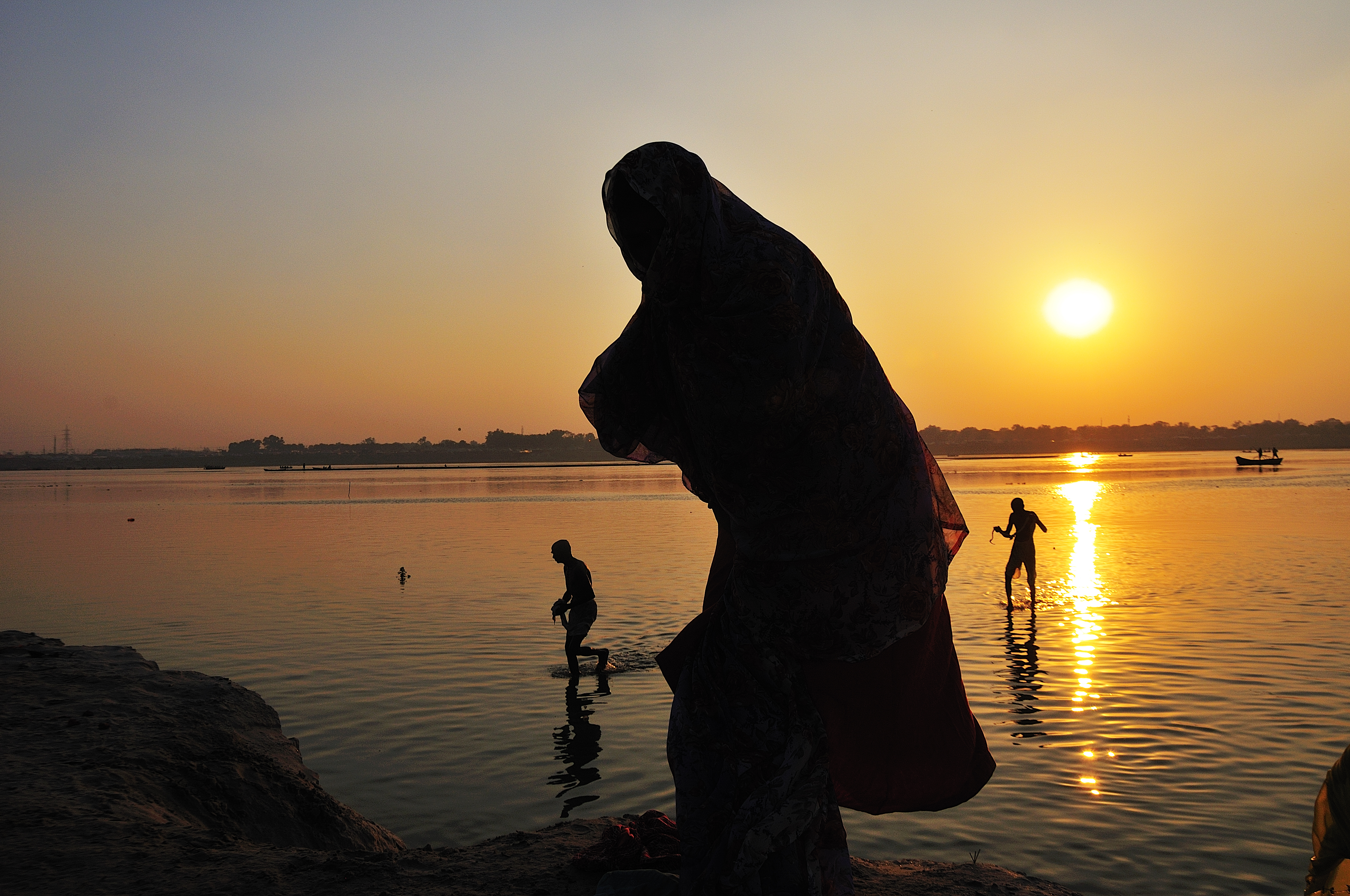 sunset time allahabad