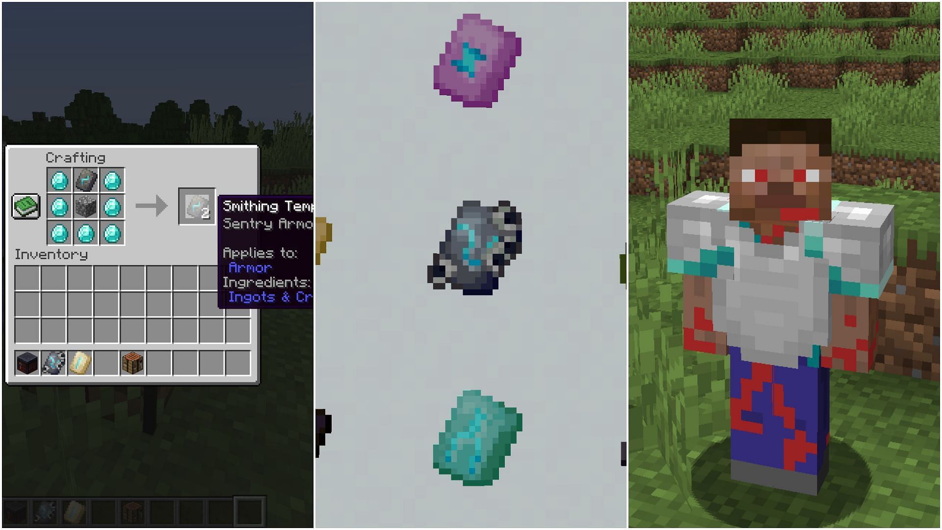 how to craft armor trims