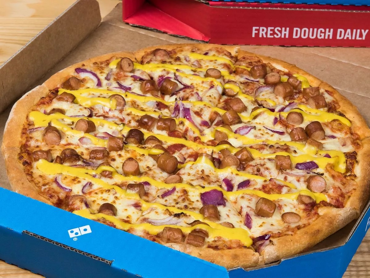 dominos large pizza nutrition