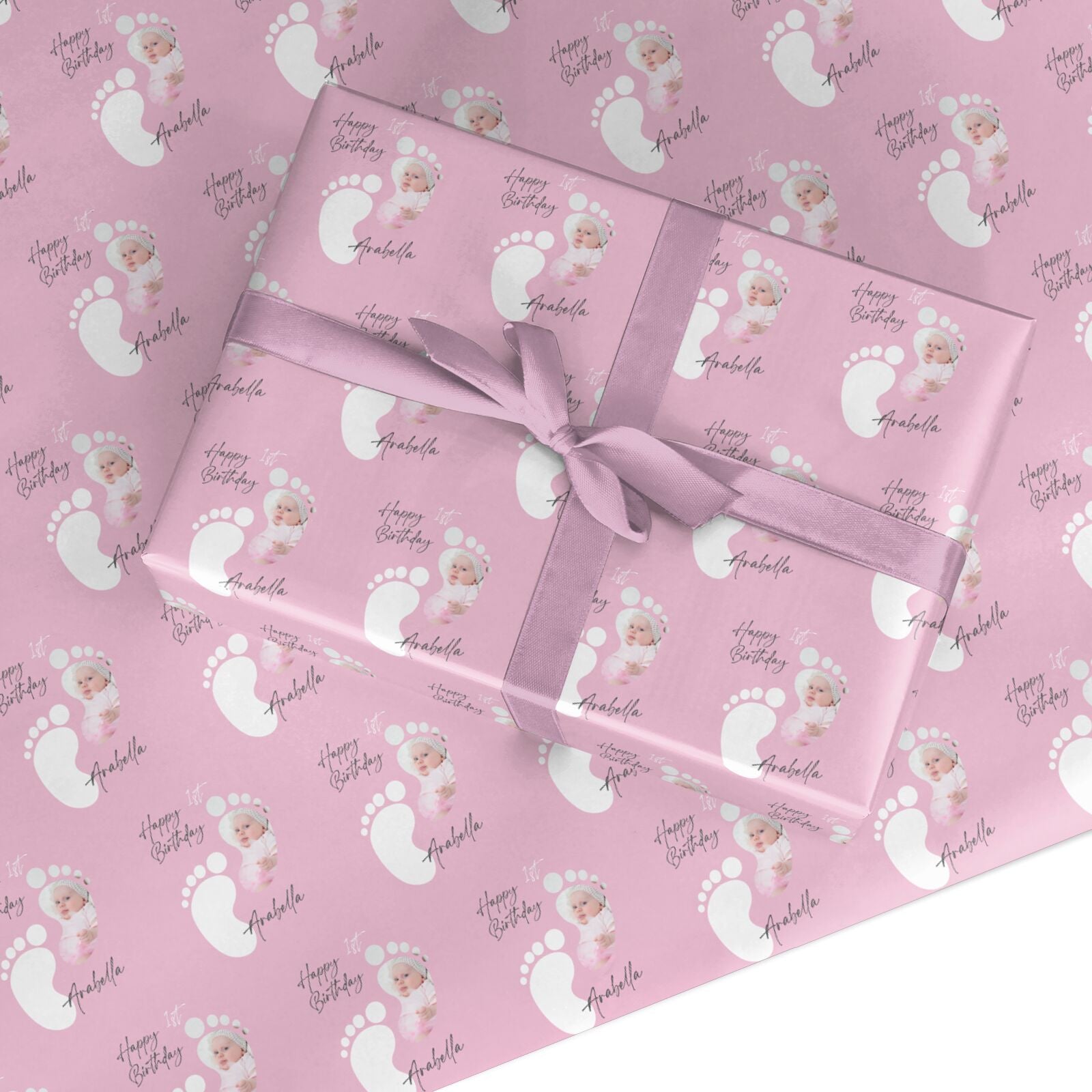 1st birthday gift wrapping paper