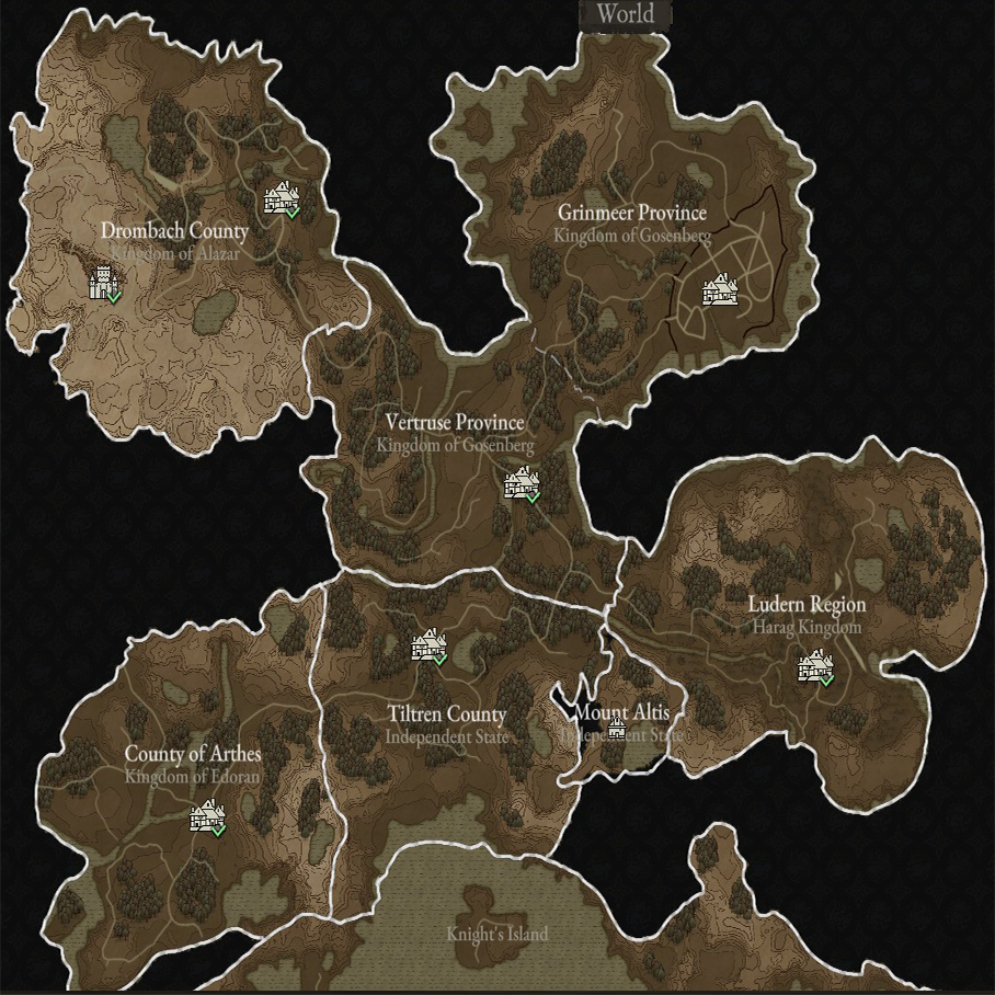 wartales map