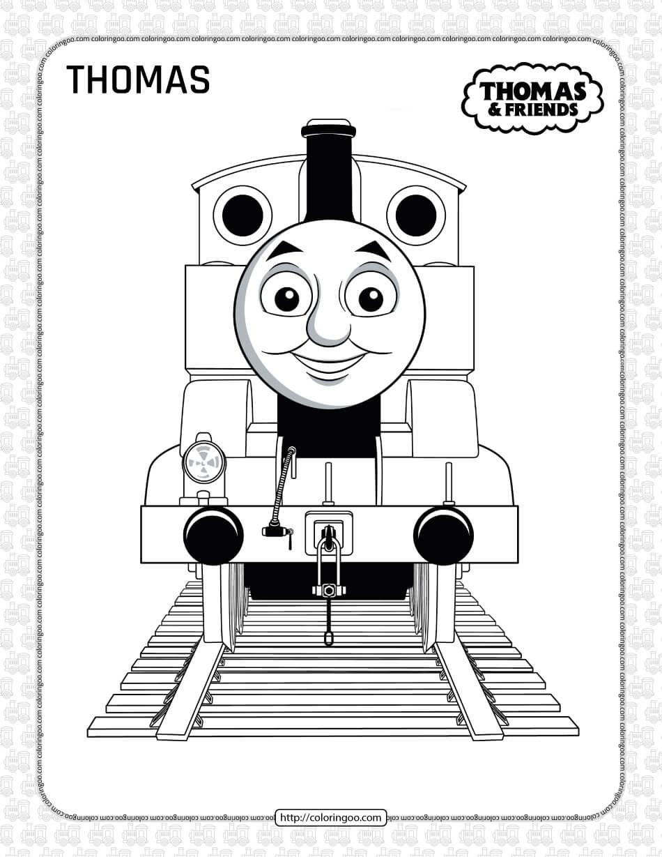 thomas and friends pictures to color