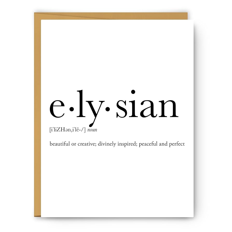 elysian meaning