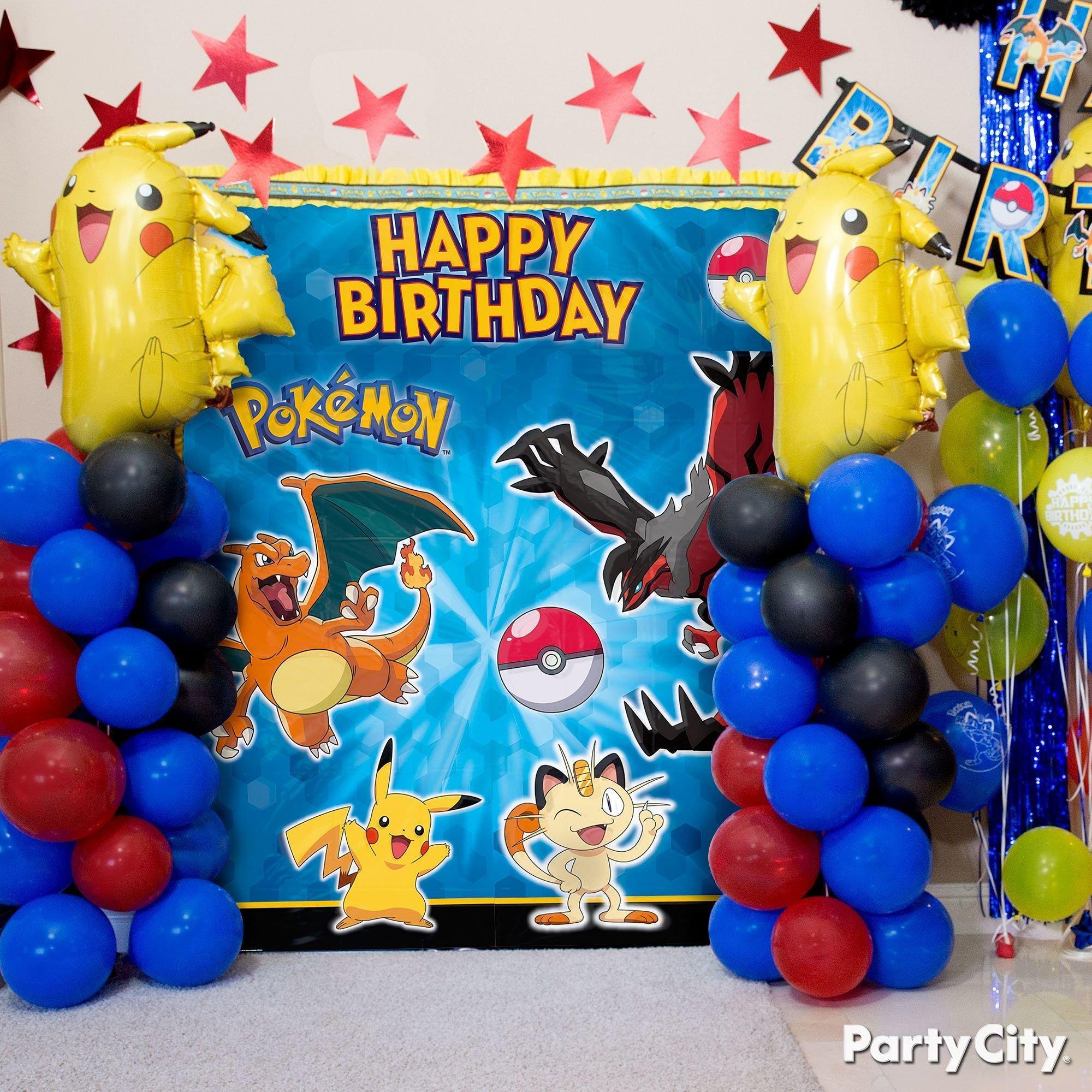 pokemon birthday party supplies