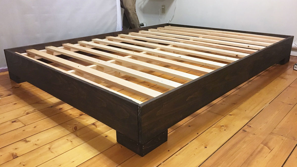 diy modern platform bed