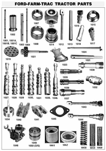 tractor parts name with image