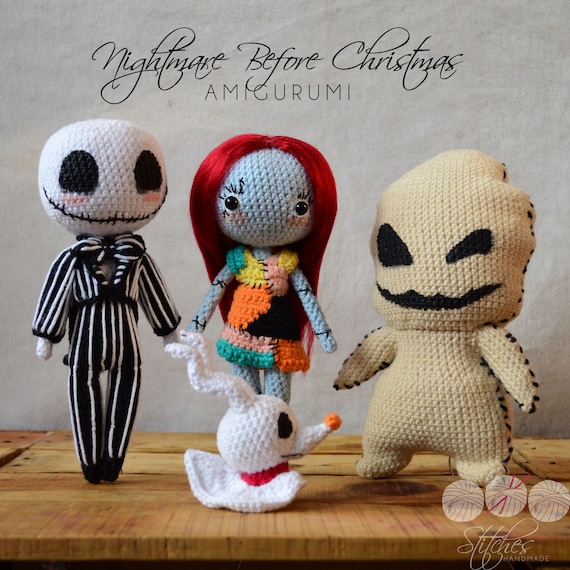 nightmare before christmas crochet