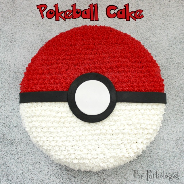 pokeball cake