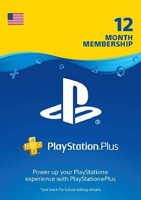 playstation plus gift card 1 year