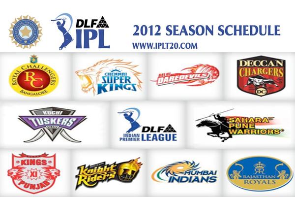 ipl 2012 match list