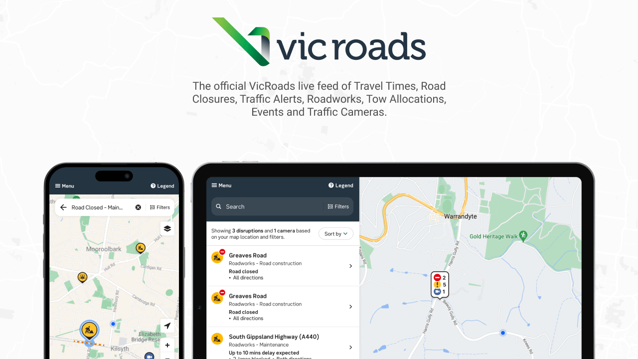 vicroads traffic alerts melbourne