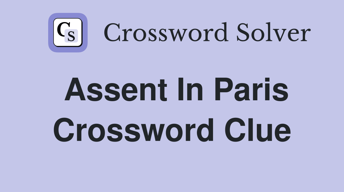river in paris crossword clue
