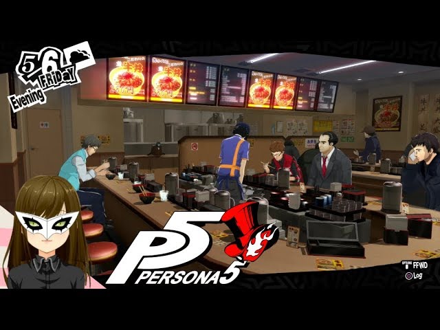 persona 5 how to work at beef bowl