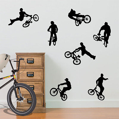bicycle wall decals