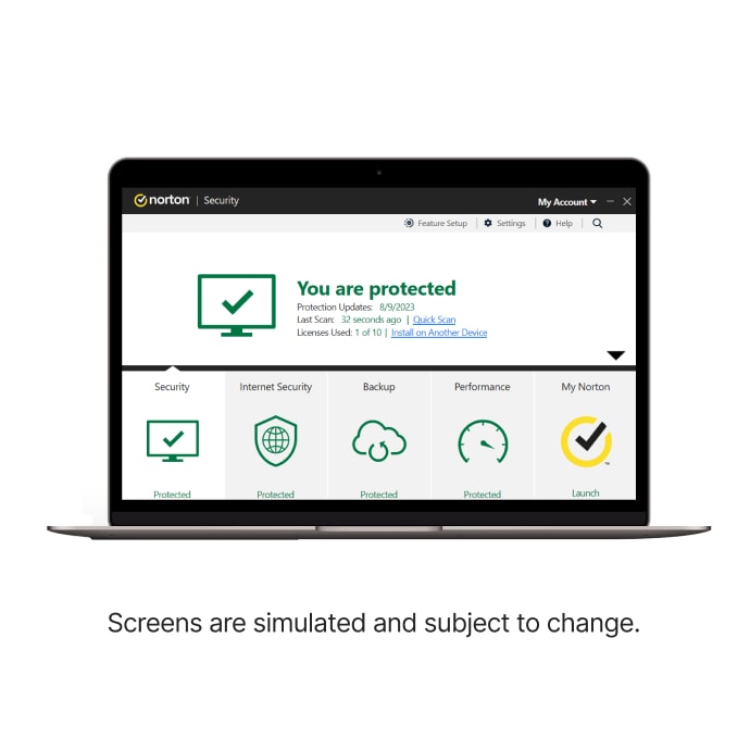 norton antivirus log in