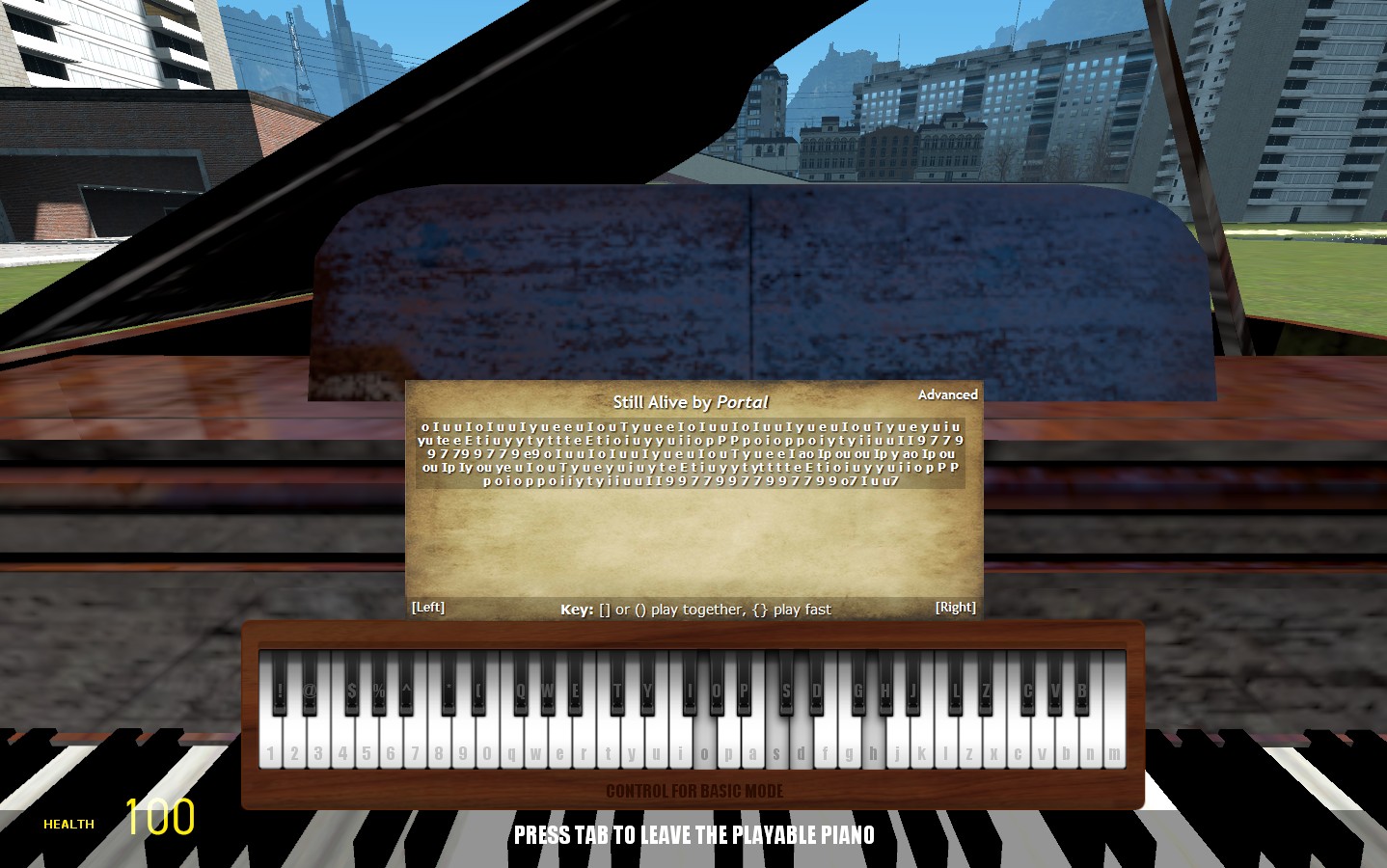 gmod piano