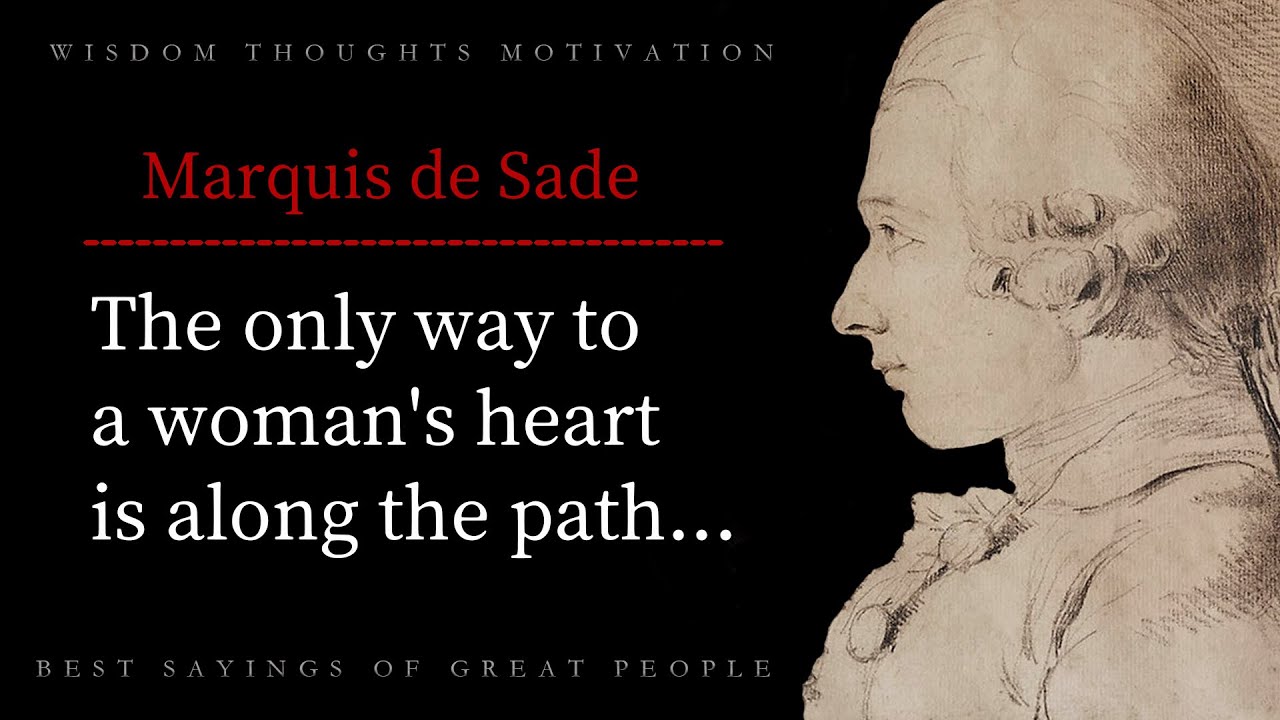 quotes marquis de sade