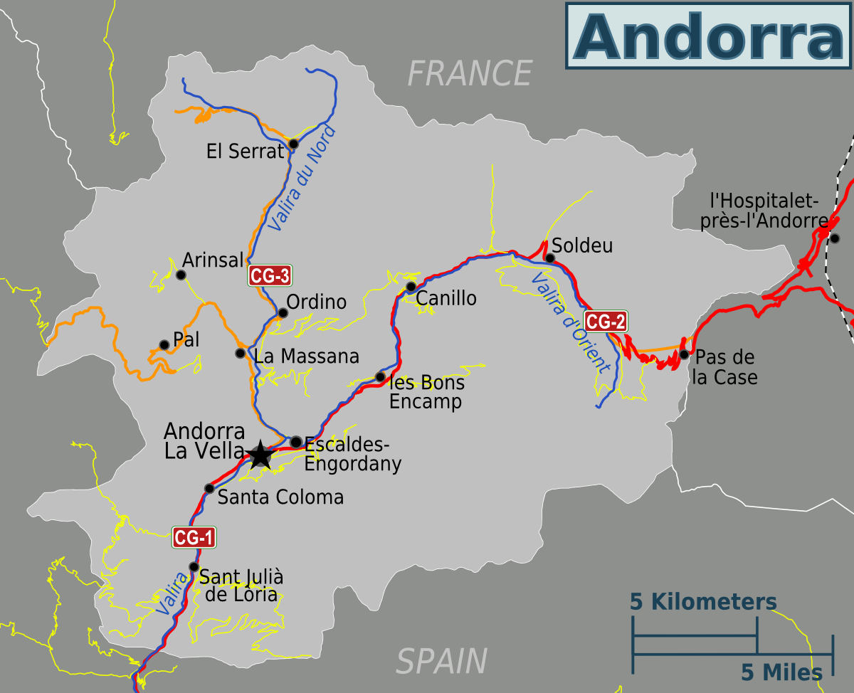 distance toulouse andorra