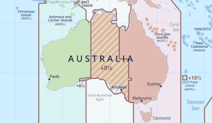 diferencia horaria entre australia y españa