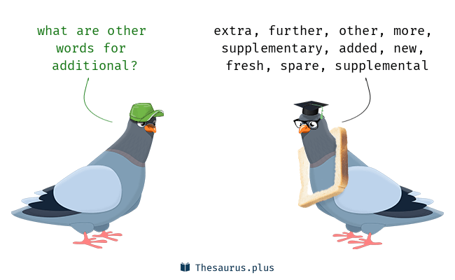 additionally thesaurus