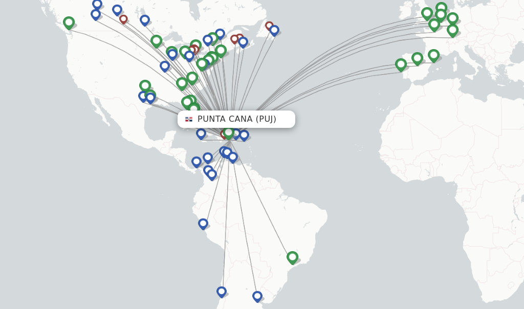 flight time from manchester to punta cana