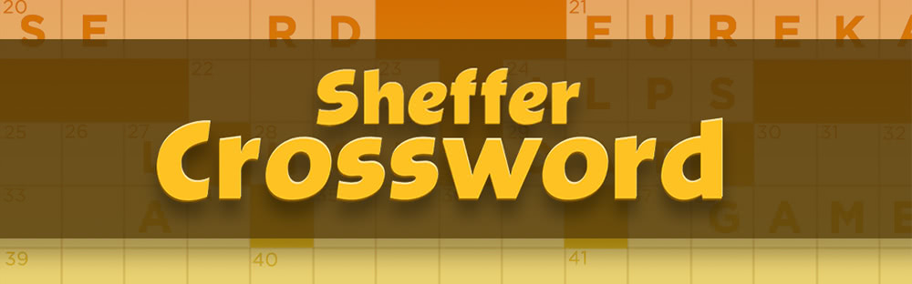 sheffer crossword