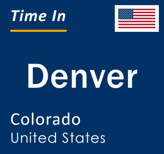 time now denver