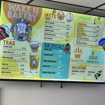 wake n bakery prices